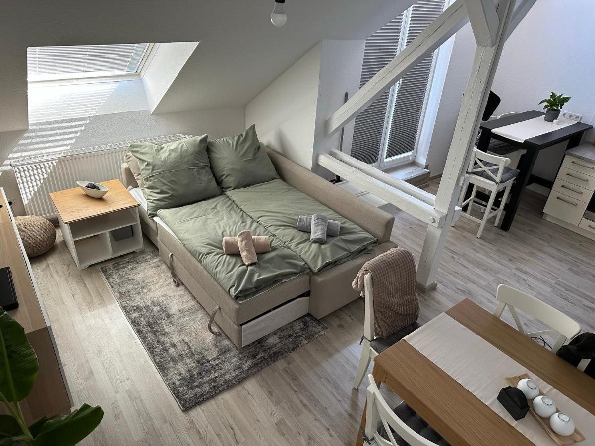 Gemuetliche Neurenovierte Dachgeschosswohnung Erfurt Ngoại thất bức ảnh